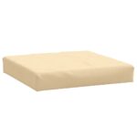 Coussins de palette lot de 3 beige mélangé tissu – Image 3