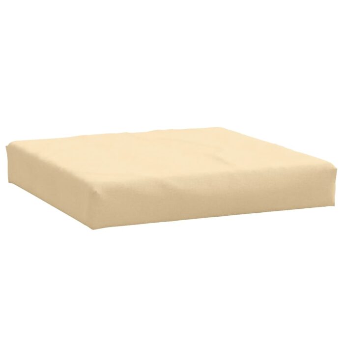 Coussins de palette lot de 3 beige mélangé tissu – Image 3