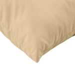 Coussins de palette lot de 3 beige mélangé tissu – Image 5
