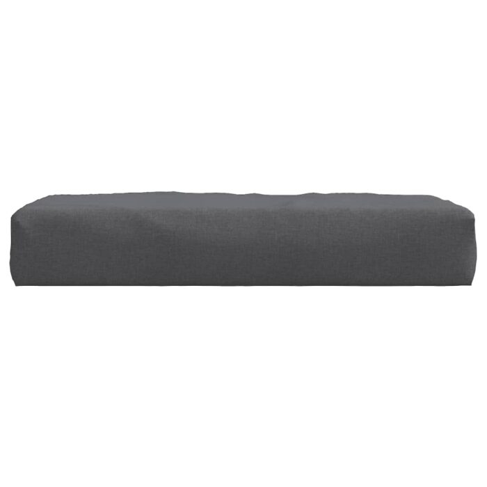 Coussin de palette anthracite mélangé 60x60x9,5 cm tissu – Image 2