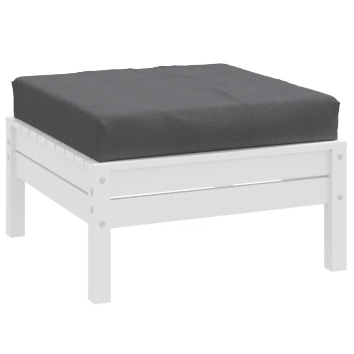 Coussin de palette anthracite mélangé 60x60x9,5 cm tissu – Image 1