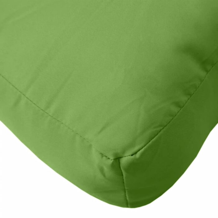 Coussin de palette vert mélangé 60x60x9,5 cm tissu – Image 3