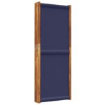 Cloison de séparation 5 panneaux bleu foncé 350x180 cm – Image 3