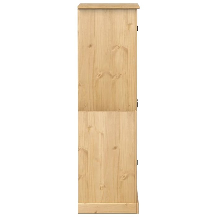 Garde-robe Corona 76x50x170 cm bois de pin massif – Image 3