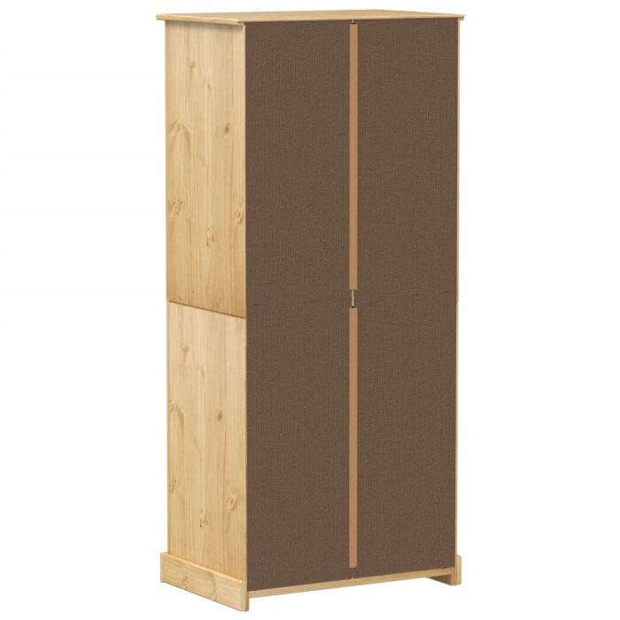 Garde-robe Corona 76x50x170 cm bois de pin massif – Image 4