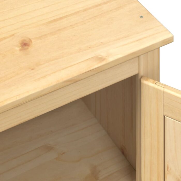 Garde-robe Corona 76x50x170 cm bois de pin massif – Image 5
