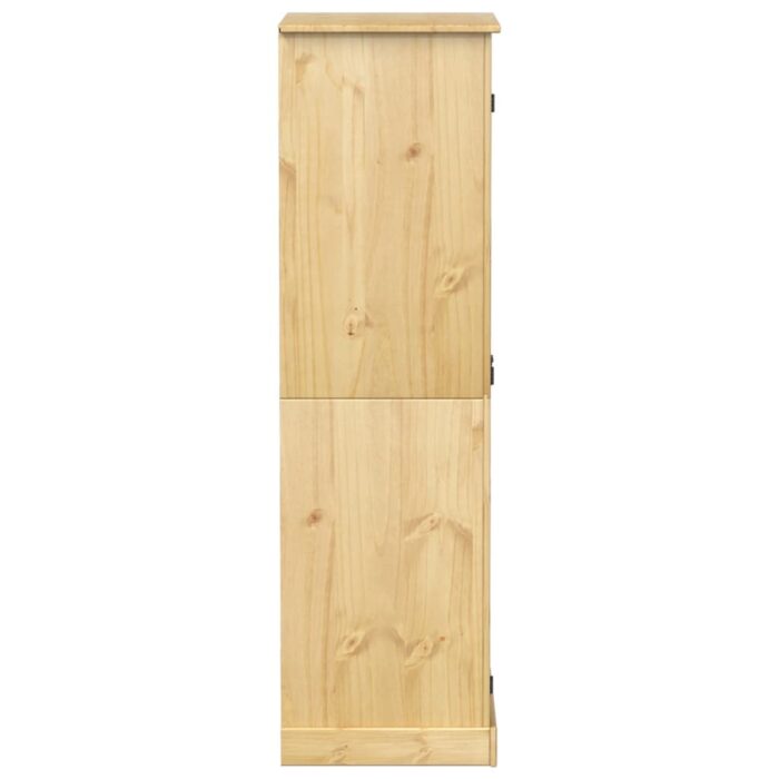 Garde-robe Corona 76x50x170 cm bois de pin massif – Image 3