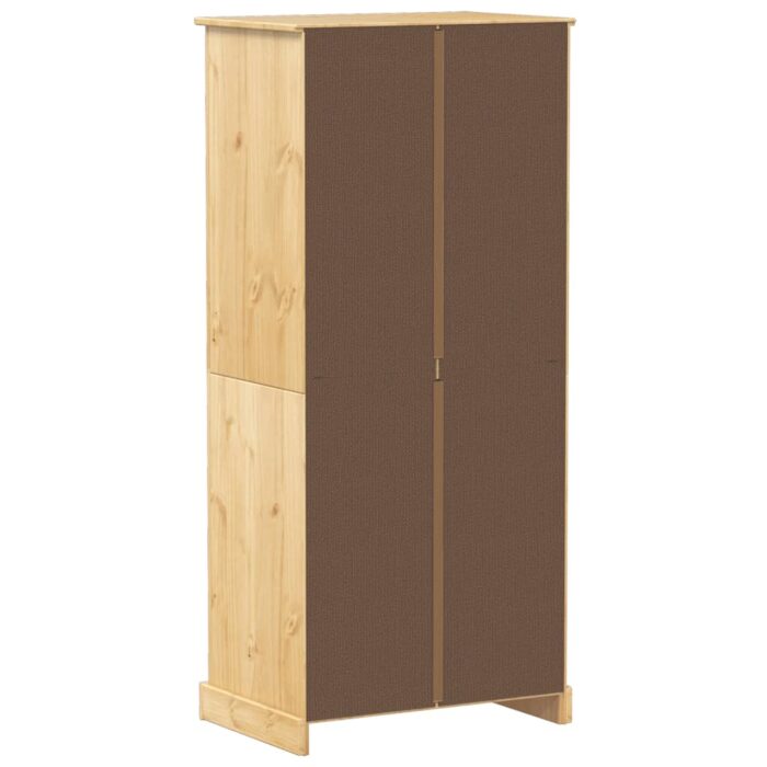 Garde-robe Corona 76x50x170 cm bois de pin massif – Image 4