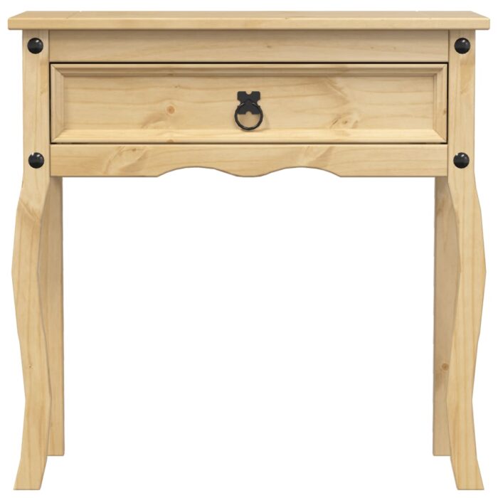 Table console Corona 73x35x73 cm bois de pin massif – Image 2