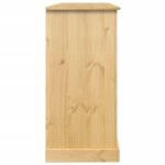 Armoire à vin Corona 107,5x51x105,5 cm bois de pin massif – Image 3