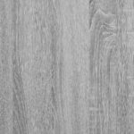 Table basse avec lumières LED sonoma gris 50x49x40 cm – Image 12