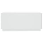 Table basse avec lumières LED blanc 90x50x40 cm – Image 5