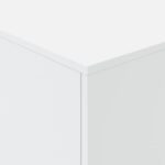 Table basse avec lumières LED blanc 90x50x40 cm – Image 8