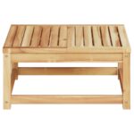 Table de jardin 63x63x30 cm bois d'acacia solide – Image 2