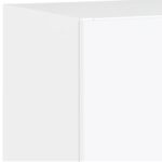 Unités murales TV avec LED 5 pcs blanc bois d'ingénierie – Image 10