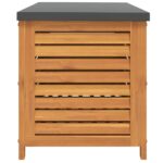 Boîte de rangement de jardin 90x48x55 cm bois d'eucalyptus – Image 3