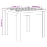 Ensemble de bistro 3 pcs noir résine tressée et bois d'acacia – Image 9