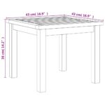 Ensemble de bistro 3 pcs beige résine tressée et bois d'acacia – Image 9