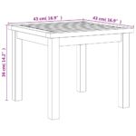 Salon de jardin 5 pcs gris résine tressée et bois d'acacia – Image 11