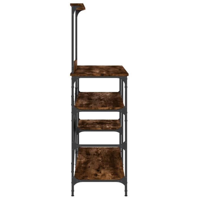 Support de boulanger chêne fumé 90x40x132 cm – Image 3