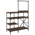 Support de boulanger chêne marron 90x40x132 cm – Image 4
