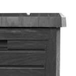 Boîte à coussins d'extérieur anthracite polypropylène – Image 7