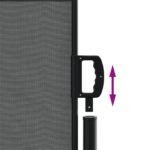 Auvent latéral rétractable anthracite 117x300 cm – Image 4