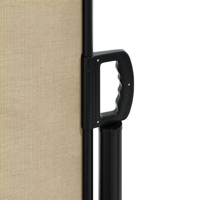 Auvent latéral rétractable beige 140x300 cm – Image 6