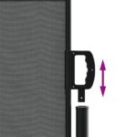 Auvent latéral rétractable anthracite 140x300 cm – Image 4