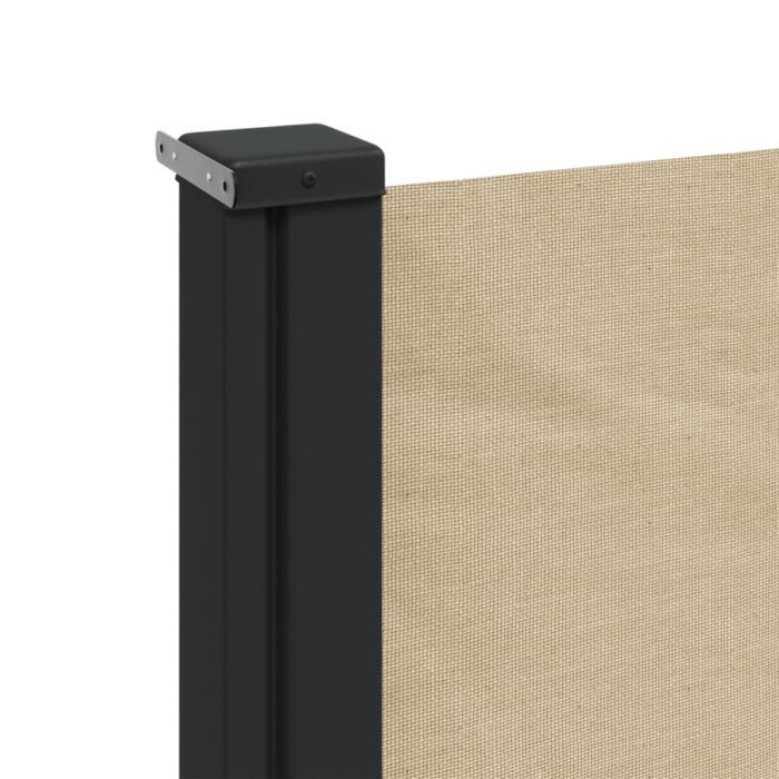 Auvent latéral rétractable beige 160x300 cm – Image 5