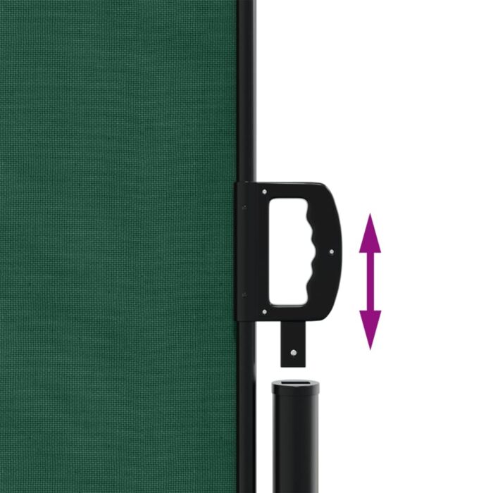 Auvent latéral rétractable vert foncé 160x300 cm – Image 4