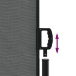 Auvent latéral rétractable anthracite 160x300 cm – Image 4