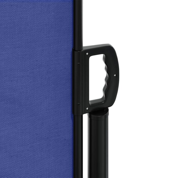 Auvent latéral rétractable bleu 120x500 cm – Image 6