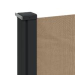 Auvent latéral rétractable taupe 140x500 cm – Image 5