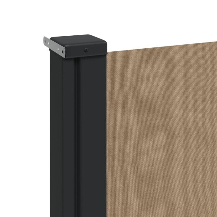 Auvent latéral rétractable taupe 140x500 cm – Image 5