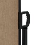 Auvent latéral rétractable taupe 140x500 cm – Image 6