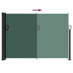Auvent latéral rétractable vert foncé 140x500 cm – Image 3