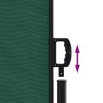 Auvent latéral rétractable vert foncé 140x500 cm – Image 4