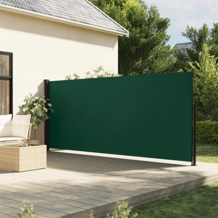 VXL8721012484054_m_en_hd_1.jpg Auvent latéral rétractable vert foncé 160x500 cm – Image 1