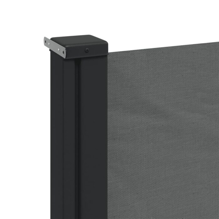 Auvent latéral rétractable anthracite 160x500 cm – Image 5