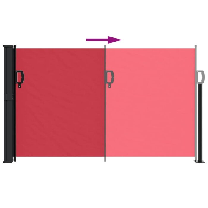 VXL8721012484436_g_en_hd_3.jpg Auvent latéral rétractable rouge 120x600 cm – Image 3