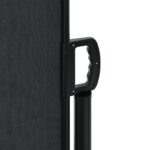 Auvent latéral rétractable noir 140x600 cm – Image 6