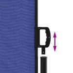 Auvent latéral rétractable bleu 140x600 cm – Image 4