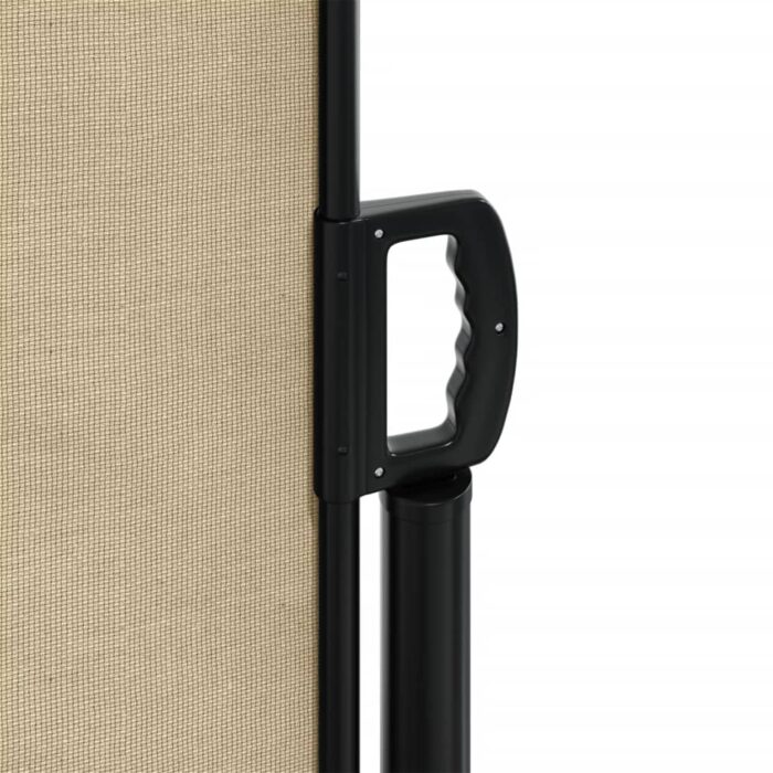 Auvent latéral rétractable beige 140x600 cm – Image 6