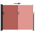 Auvent latéral rétractable terre cuite 160x600 cm – Image 3