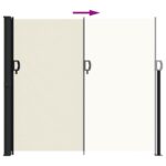 Auvent latéral rétractable crème 180x600 cm – Image 3