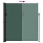 Auvent latéral rétractable vert foncé 220x600 cm – Image 3