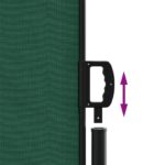 Auvent latéral rétractable vert foncé 220x600 cm – Image 4