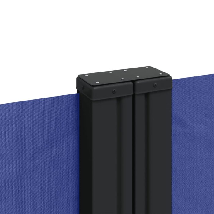 Auvent latéral rétractable bleu 120x600 cm – Image 5