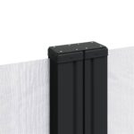 Auvent latéral rétractable blanc 120x600 cm – Image 5